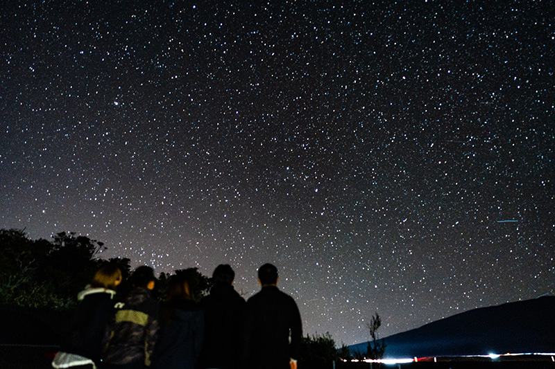 マウナケア山麓夜の星空観測オプショナルツアー